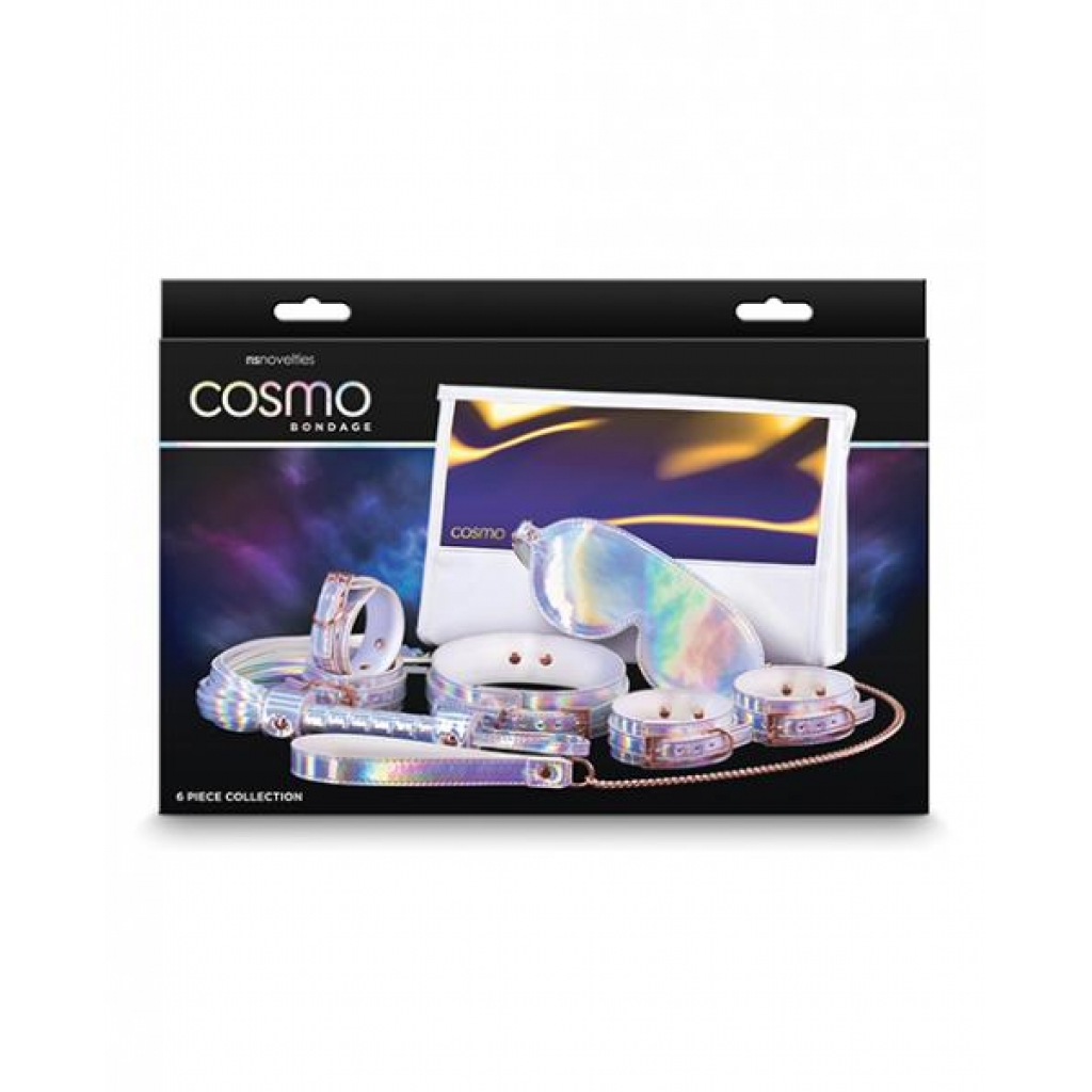 Cosmo Bondage 8 Piece Kit - Rainbow