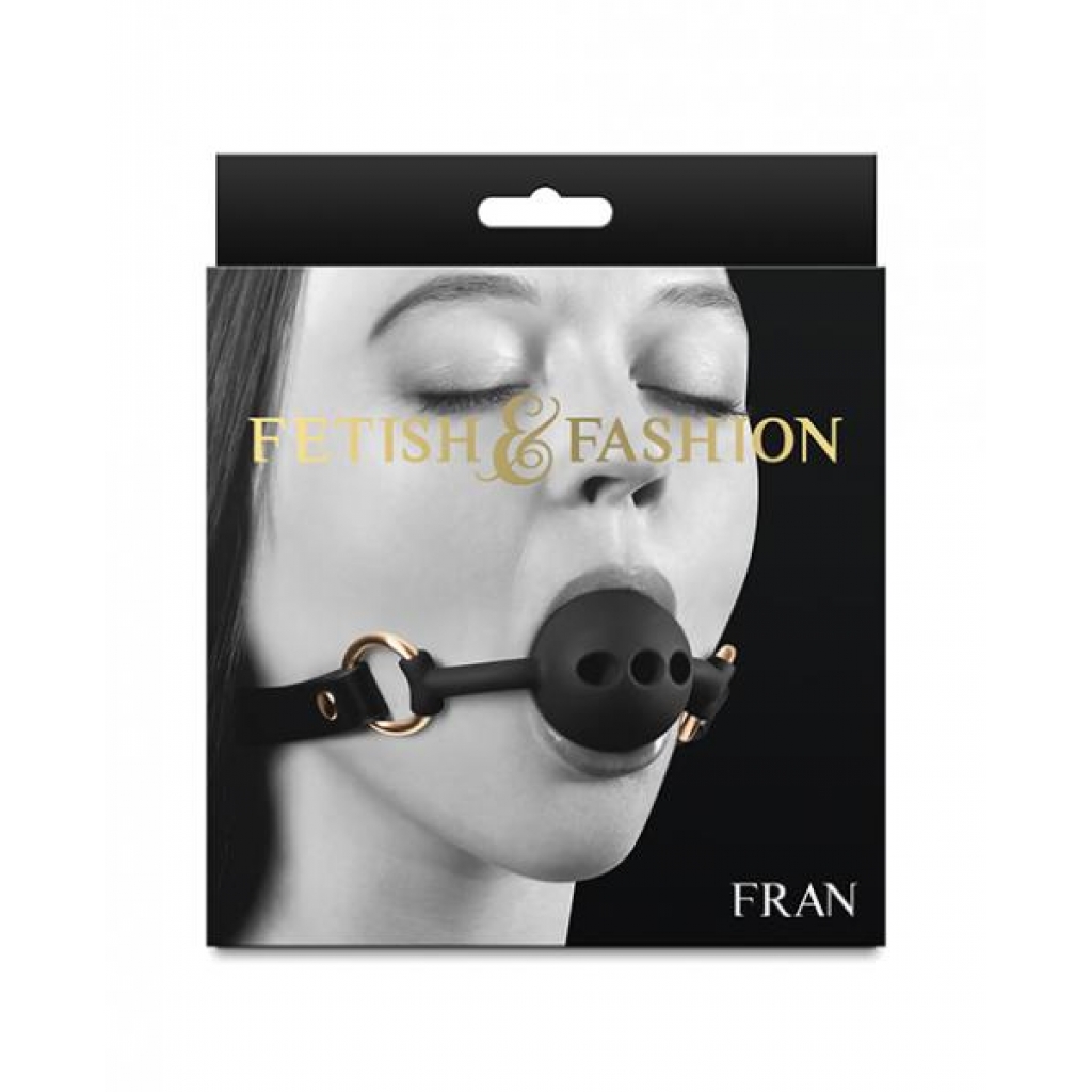 Fetish & Fashion Fran Ball Gag - Black