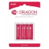 Dragon Alkaline Batteries Size AAA - 4 Pack