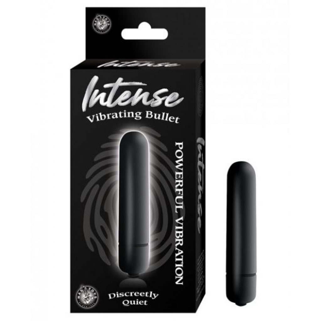 Intense Vibrating Bullet in Black