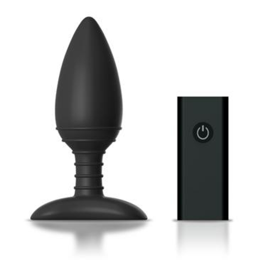 Nexus Ace Remote Controlled Medium Vibrating Butt Plug - Black