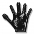 Finger F*ck Textured Glove - Black