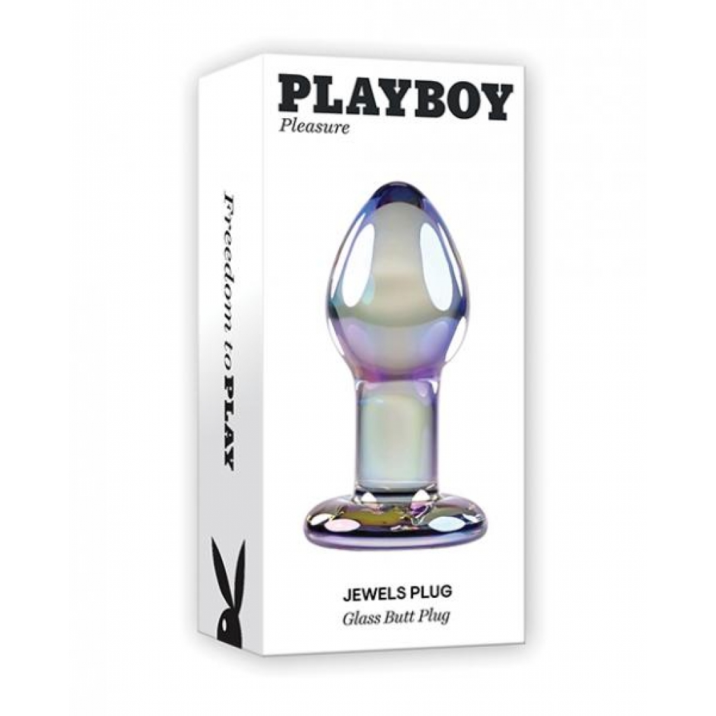 Play Boy Pleasure Jewels Butt Plug - Clear