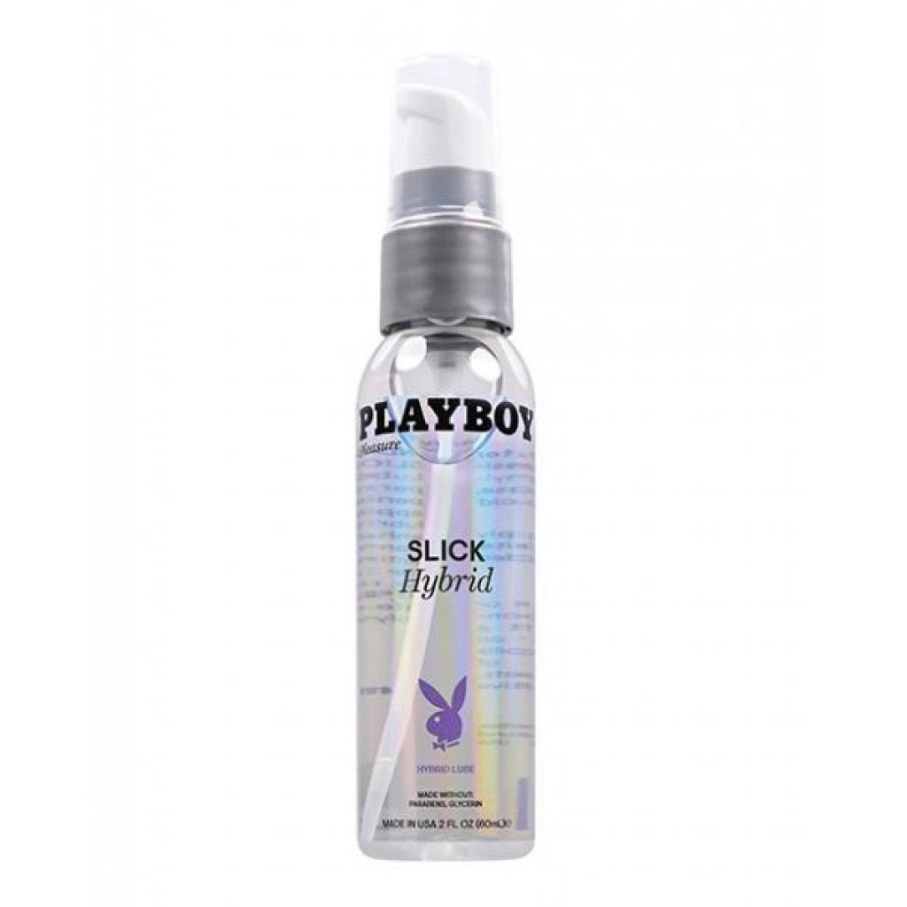 Playboy Pleasure Slick Hybrid Lubricant - 2 oz Bottle