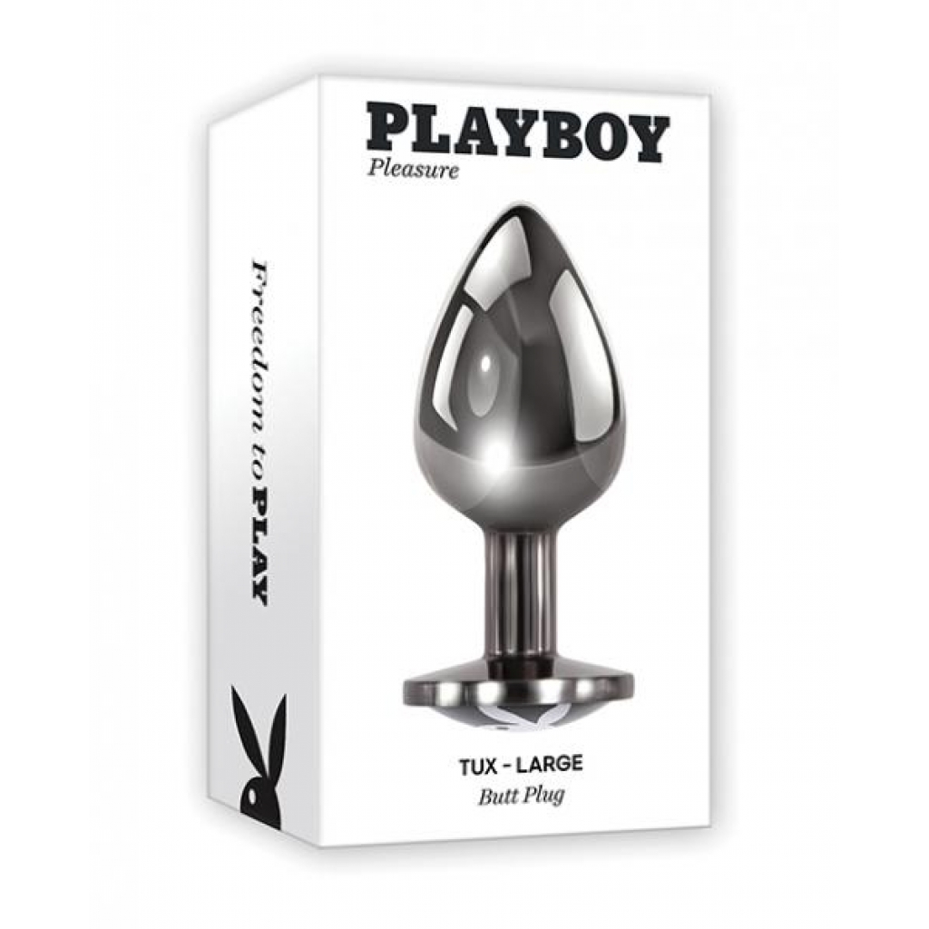 Playboy Pleasure Tux Butt Plug - Large