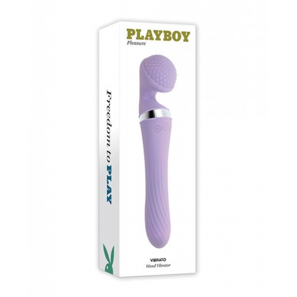 Playboy Pleasure Vibrato Wand - Lilac