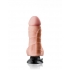 Deluxe #2 Vibrating Dildo in Beige