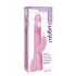 Remote-Controlled Thrusting Rabbit Pearl Vibrator - Pink