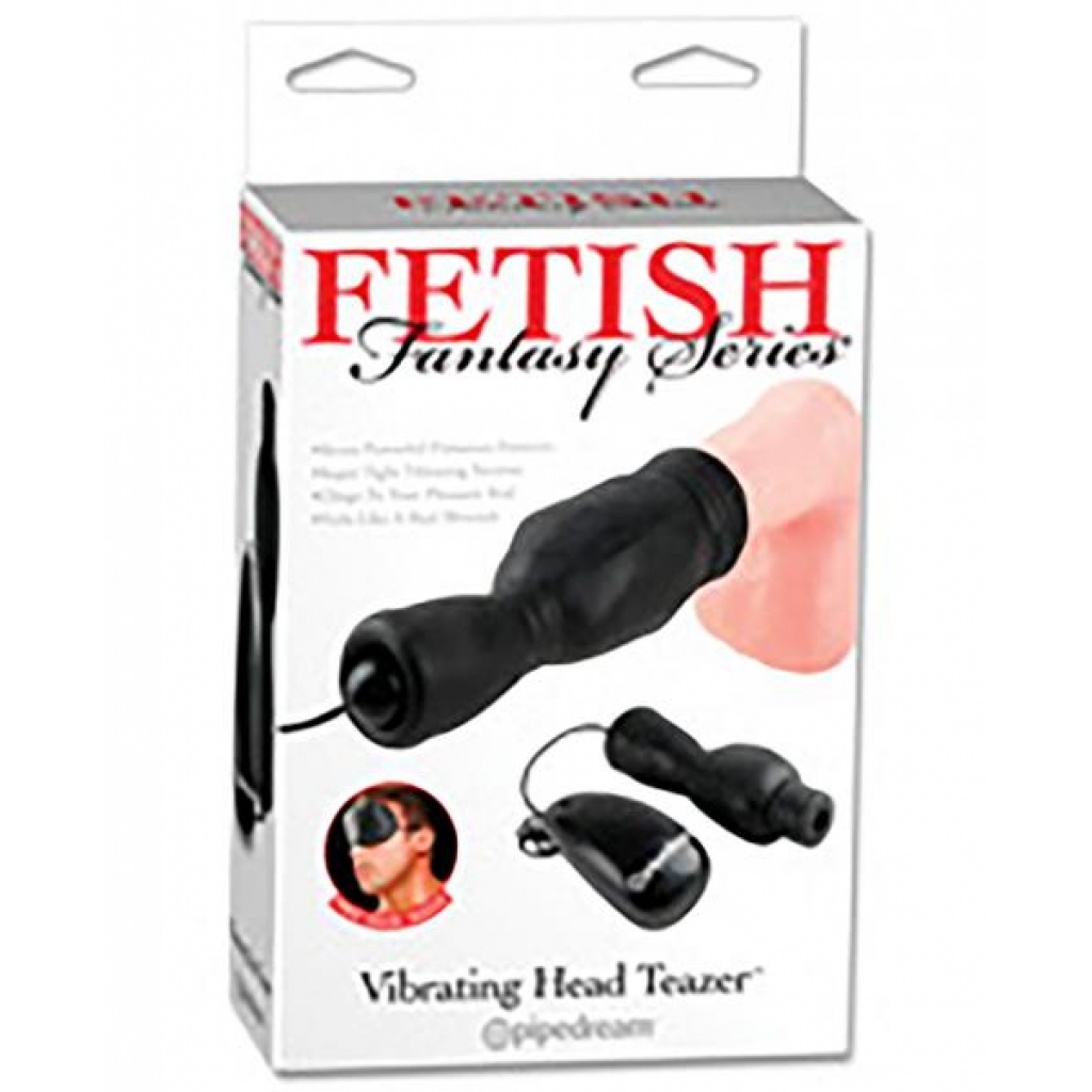 Fetish Fantasy Series Vibrating Head Teazer - Black