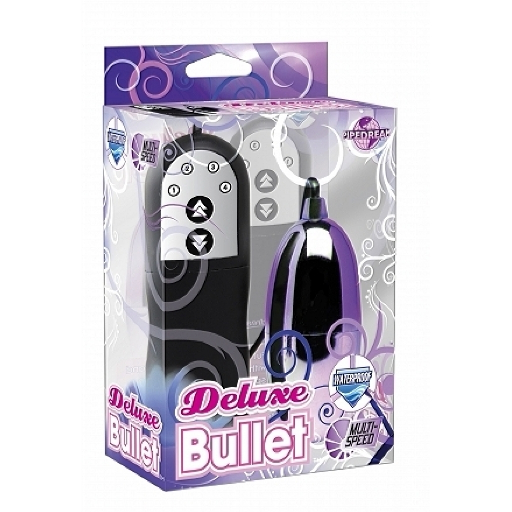 Deluxe Bullet Waterproof Vibe - Multi Speed Purple