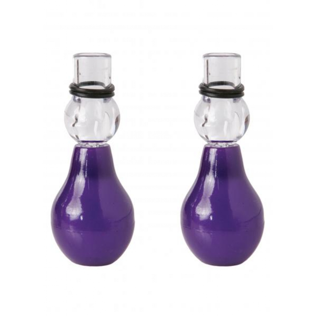 Fetish Fantasy Nipple Erector Set in Purple