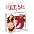 Fetish Fantasy Adjustable Metal Handcuffs - Red