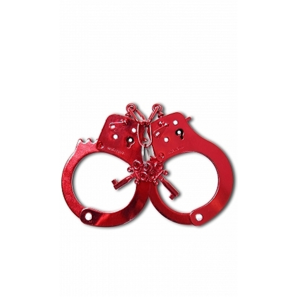 Fetish Fantasy Series Anodized Cuffs - Red