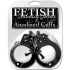 Fetish Fantasy Series Anodized Metal Cuffs - Black