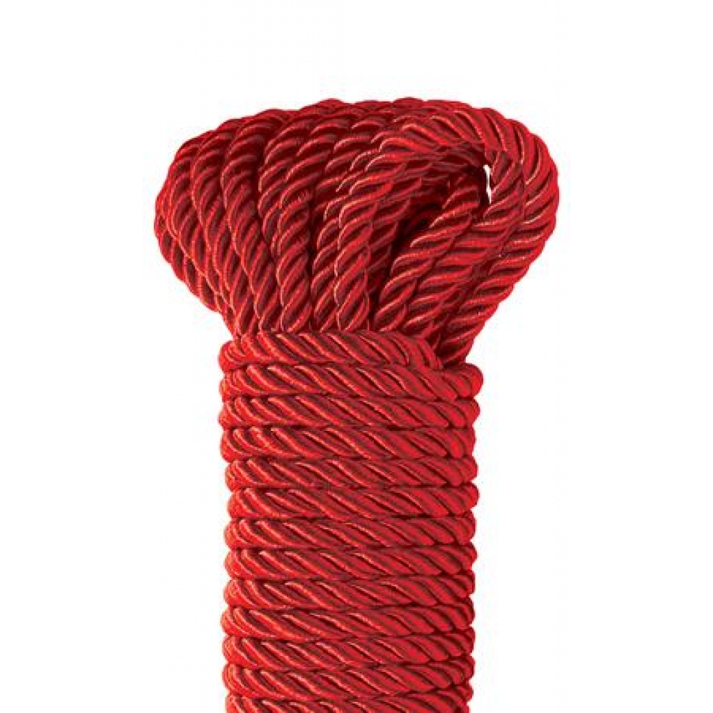 Deluxe Silky Rope for Bondage - Red