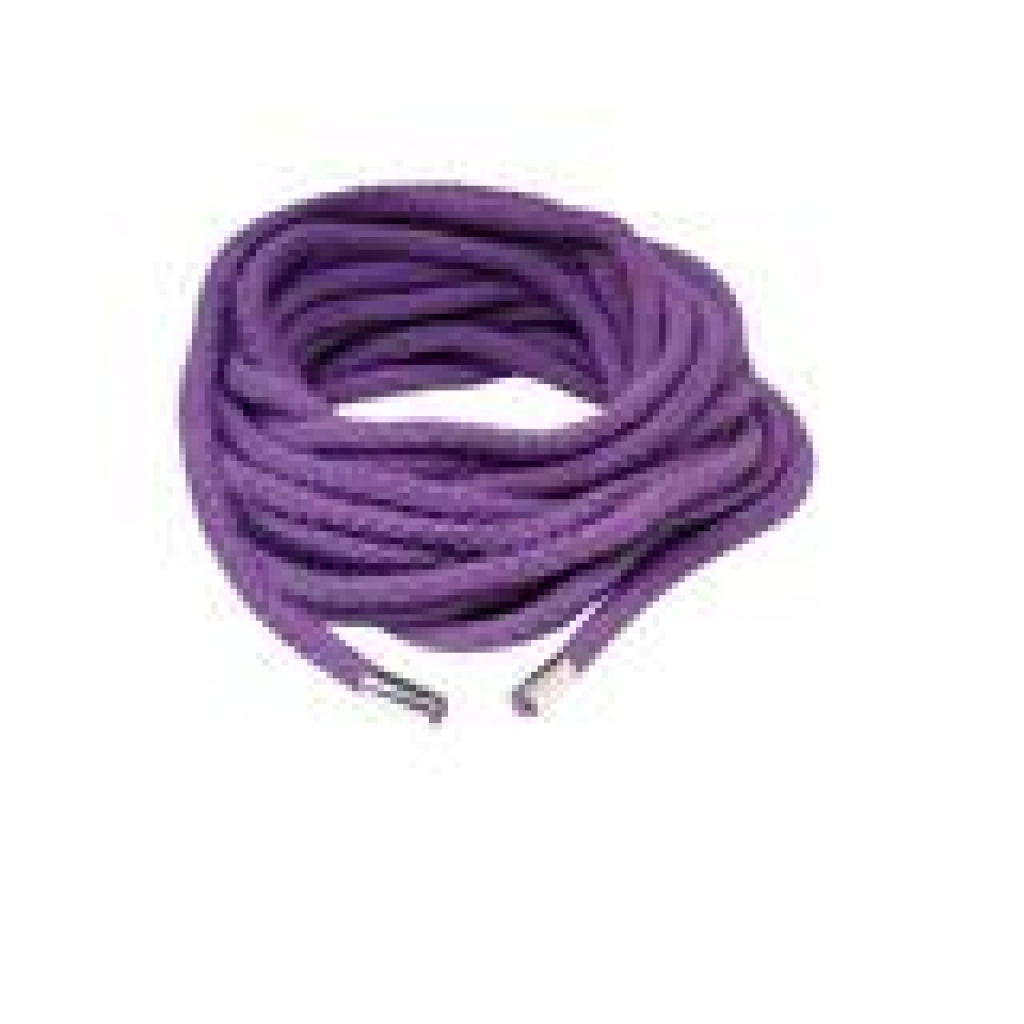 Japanese Silk Rope for Bondage Play - Purple