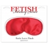 Fetish Fantasy Red Satin Love Mask - O/S