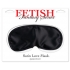 Fetish Fantasy Satin Love Mask - Black O/S