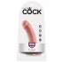 King Penis 6-Inch Beige Dildo