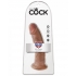 King Penis 9 Inch Tan Dildo