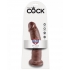 King Penis 9 Inch Dildo - Brown