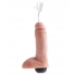 King Penis 8 Inches Squirting Dildo - Beige