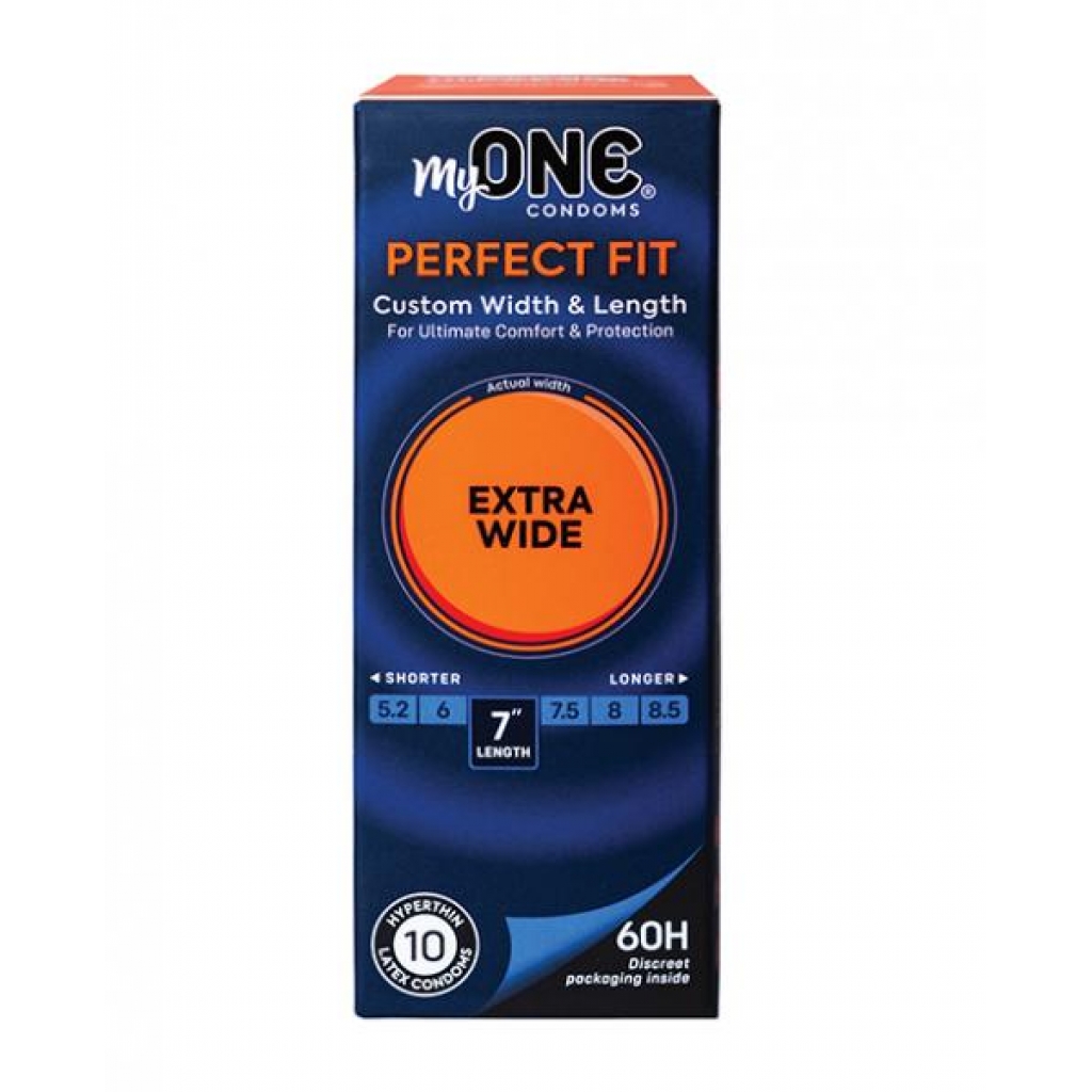 MyONE Custom Fit Extra Wide Condoms - Pack of 10