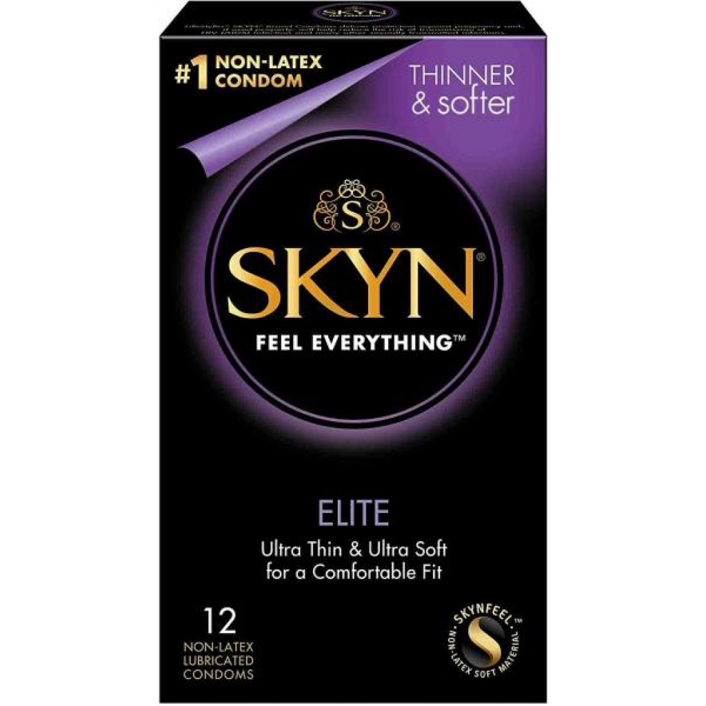 Lifestyles Skyn Elite Ultra Thin Condoms - Pack of 12