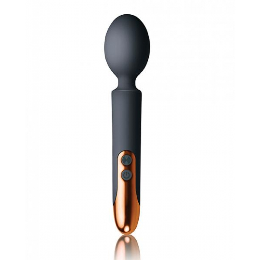 Rocks Off Oriel Rechargeable Wand Massager - Black