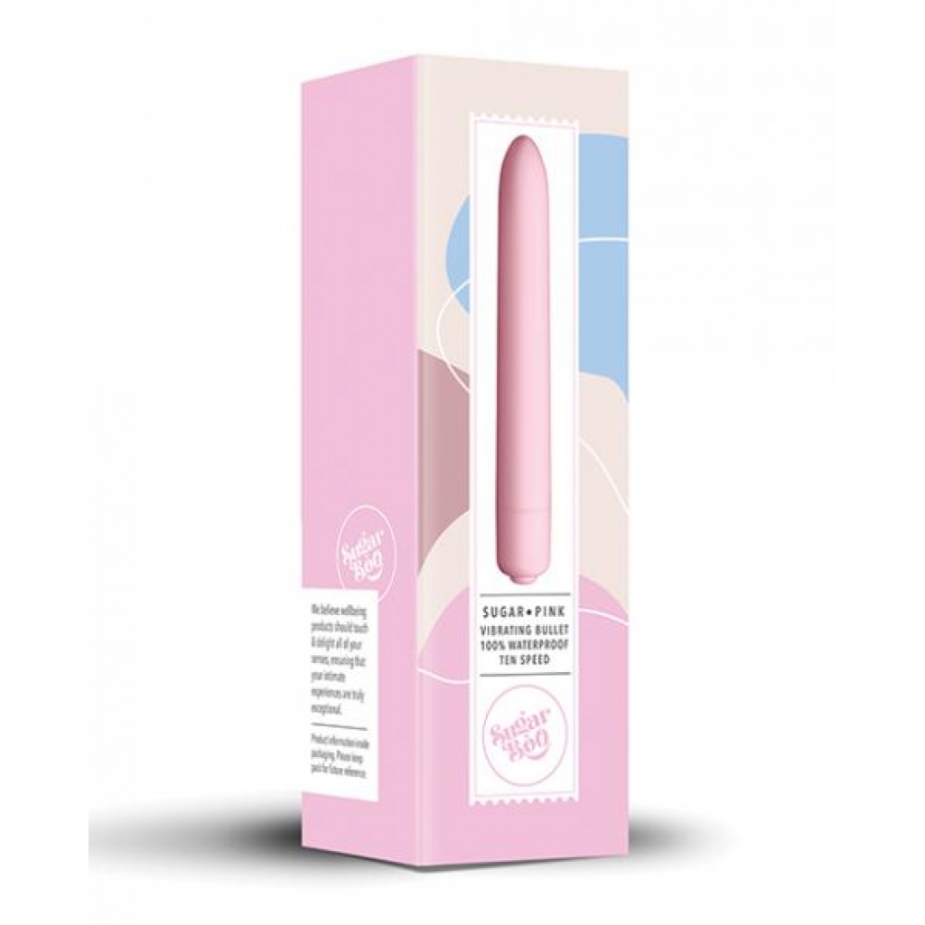 Rocks Off Sugarboo Sugar Pink Vibrating Bullet - Pink