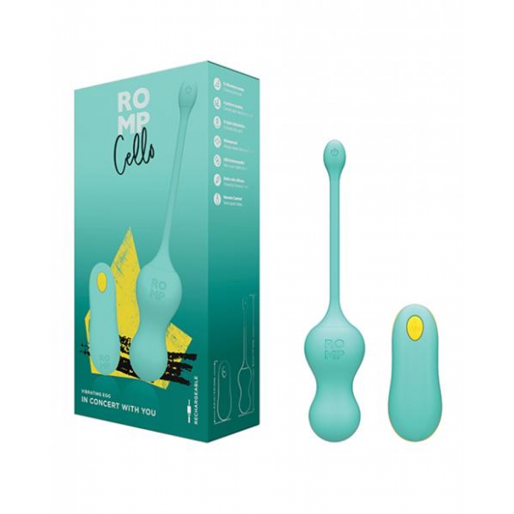 Romp Cello Remote Control G-Spot Vibrating Egg