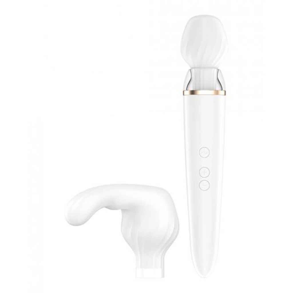 Satisfyer Double Wand-er - White