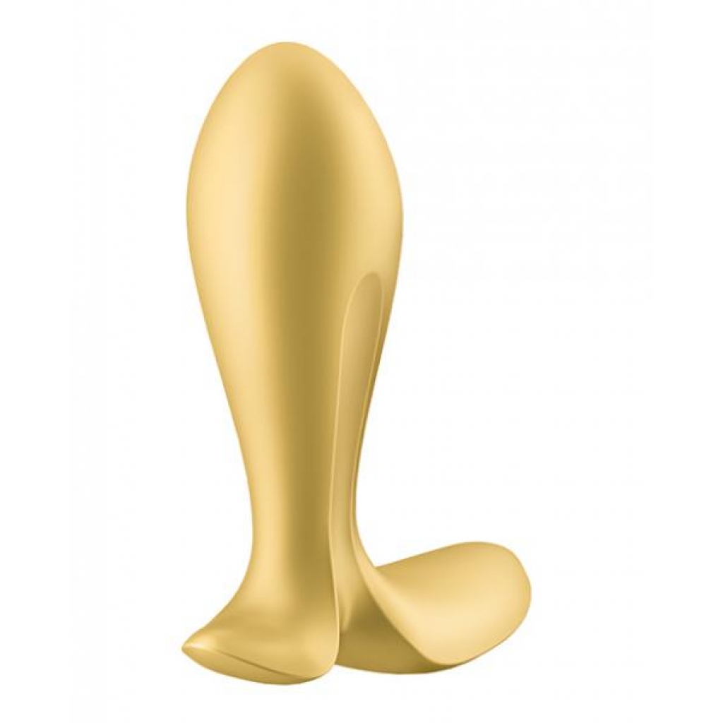 Satisfyer Intensity Plug - Gold - Ultimate Anal Adventure