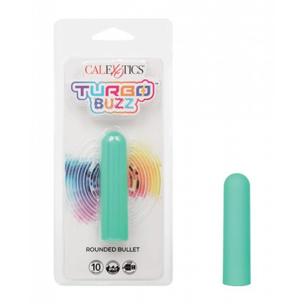 Turbo Buzz Rounded Bullet Stimulator - Green