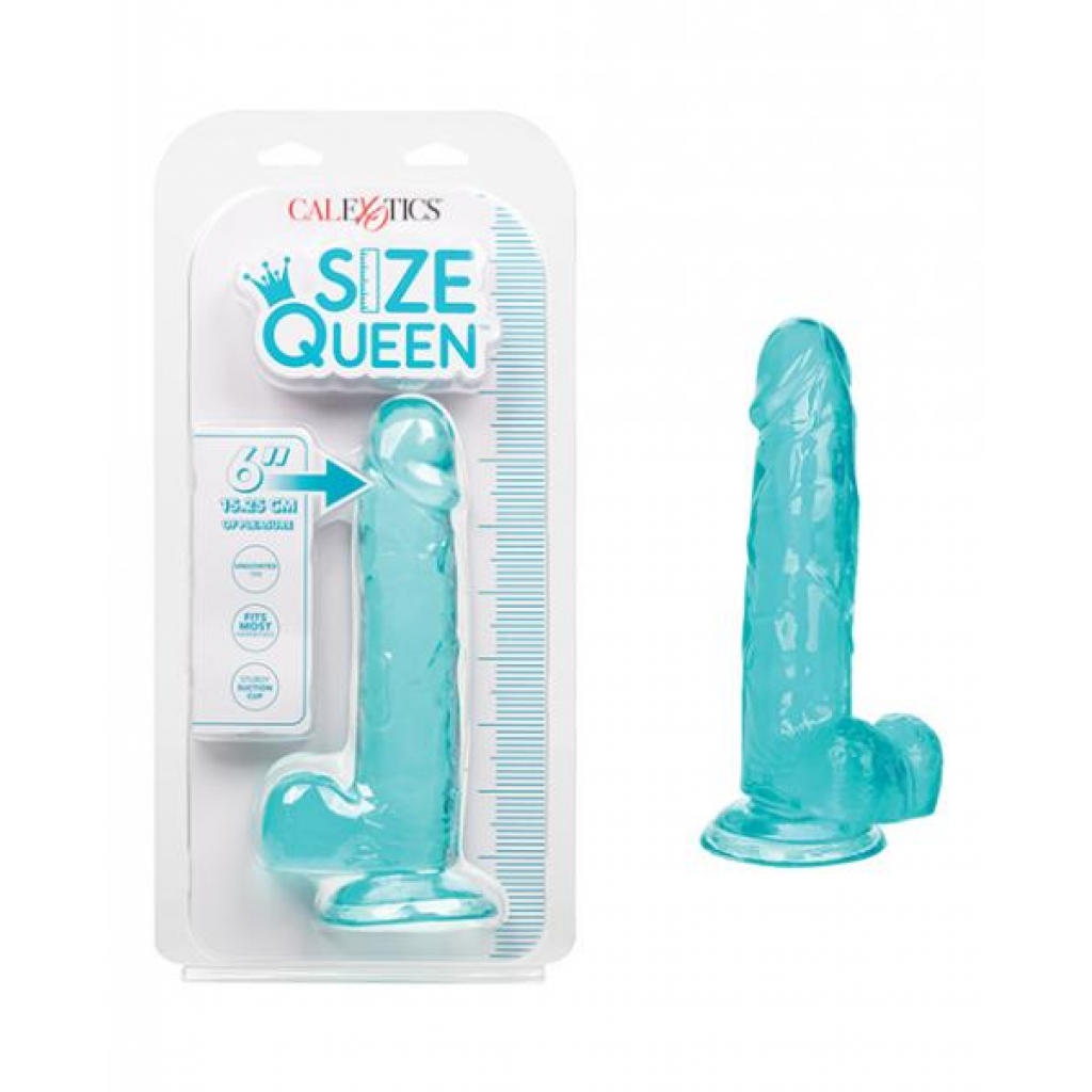 Size Queen 6 Dildo - Blue