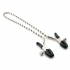 Nipple Clamps Silver Beaded Chain