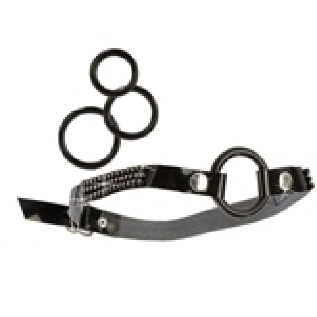 Open Ring Gag with Interchangeable Rings