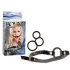 Open Ring Gag with Interchangeable Rings