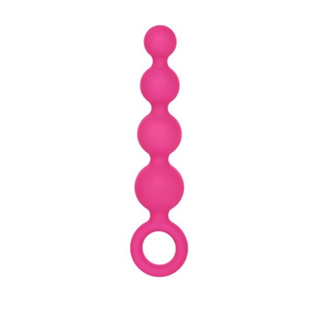 Coco Licious 4.5 Inch Silicone Booty Beads - Pink