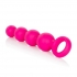 Coco Licious 4.5 Inch Silicone Booty Beads - Pink