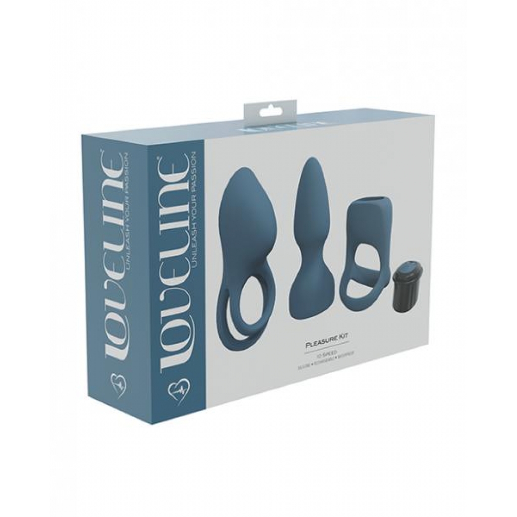 Shots Loveline Pleasure Kit - Blue Grey