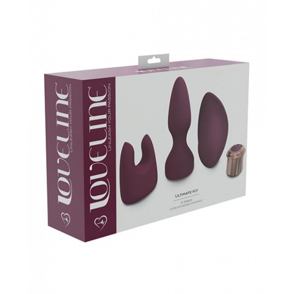 Shots Loveline Ultimate Kit - Burgundy