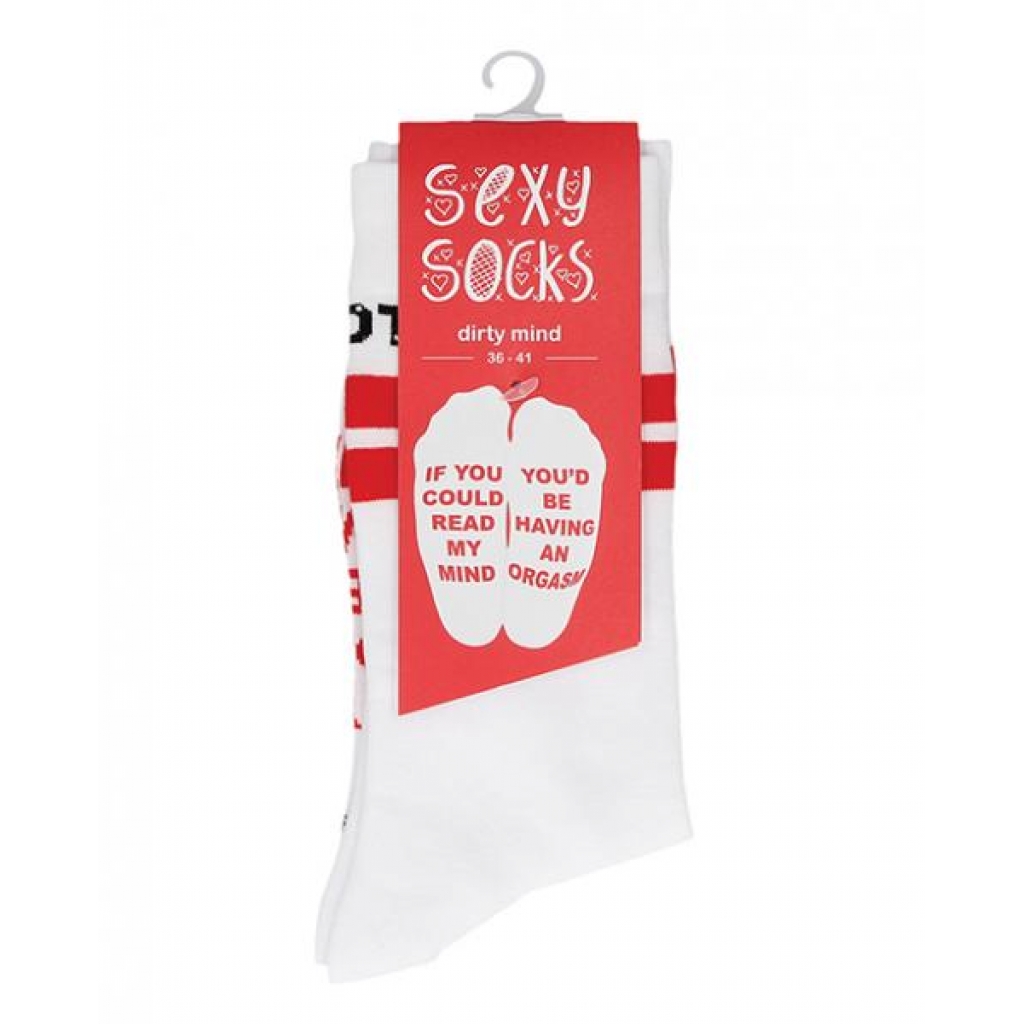 Shots Sexy Socks - Dirty Mind (Female)