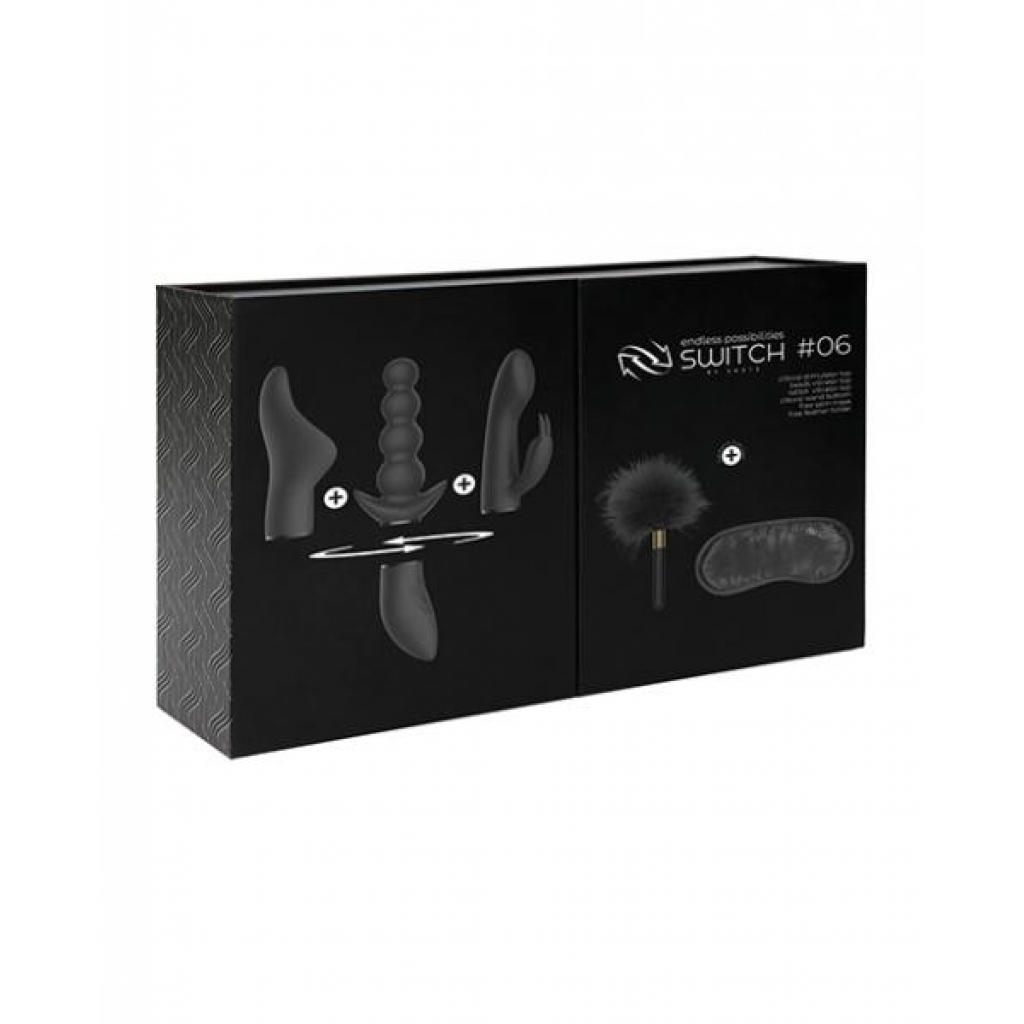 Shots Switch Pleasure Kit #6 - Versatile Black Set