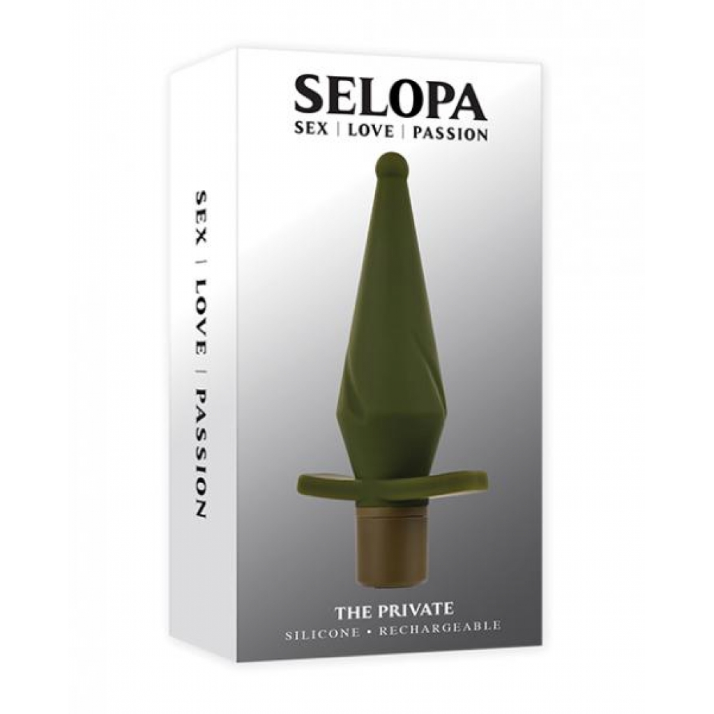 Selopa The Private Vibrating Plug - Targeted Pleasure