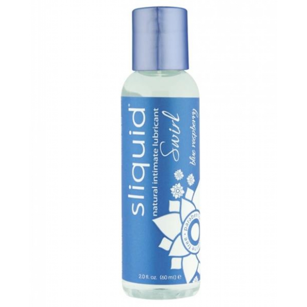 Sliquid Naturals Swirl Lubricant - Blue Raspberry 2oz