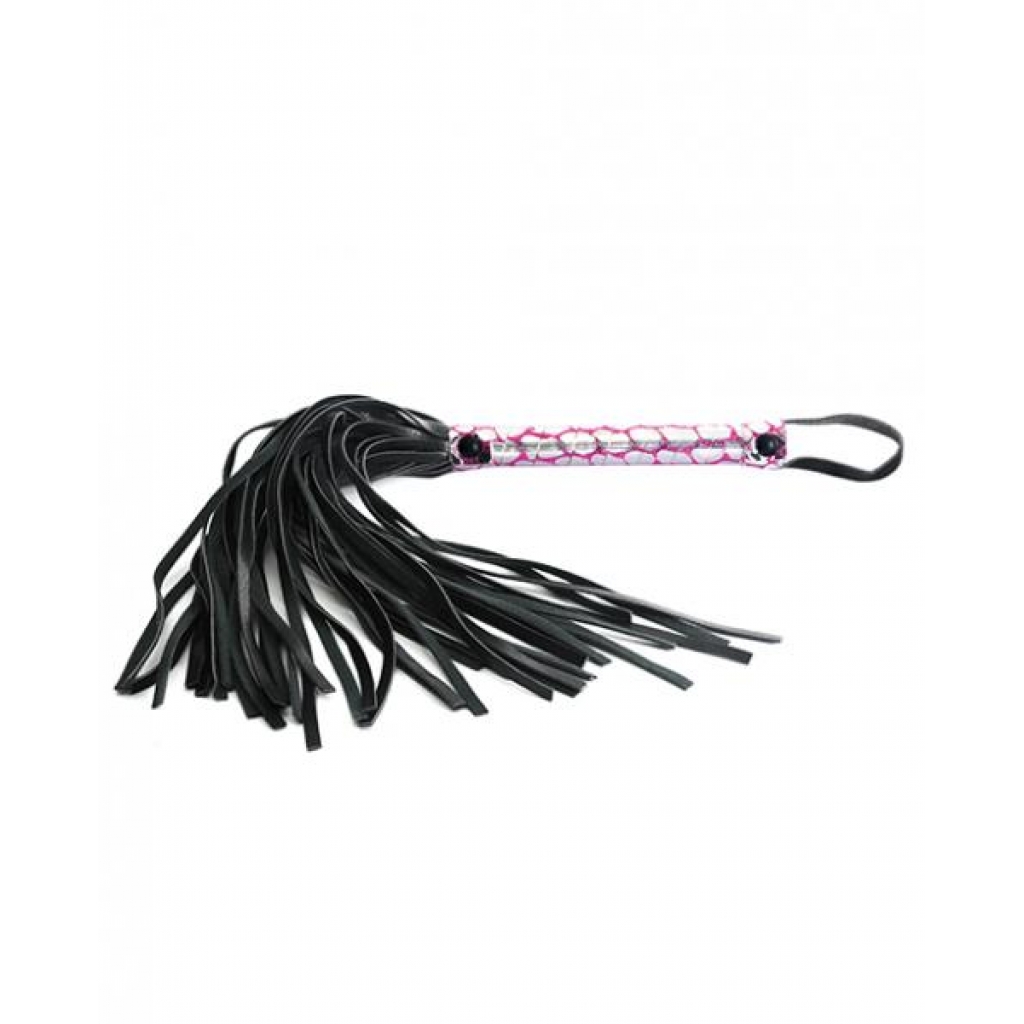 Spartacus Faux Leather Flogger - Pink