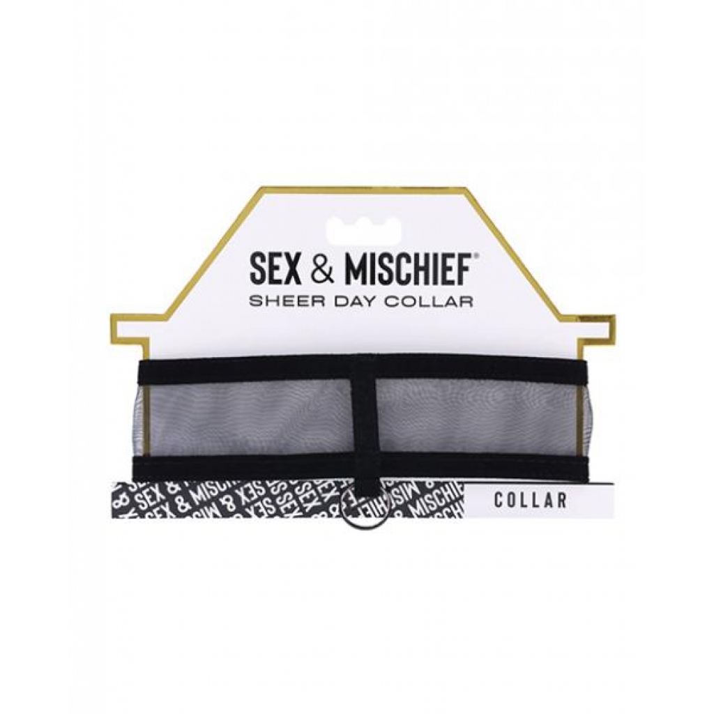 Sex & Mischief Sheer Day Collar