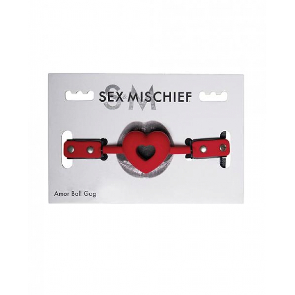 Sex & Mischief Amor Ball Gag - Breathable Design