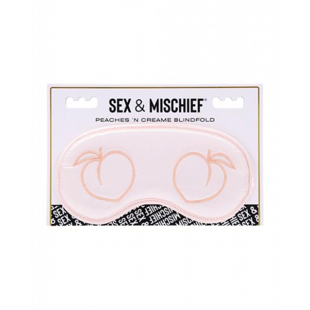 Sex & Mischief Peaches 'n Cream Blindfold